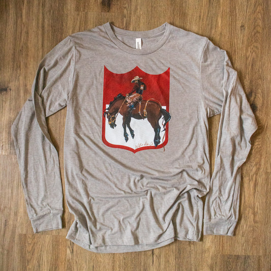 Long Sleeve Shirt • Rodeo Bronc
