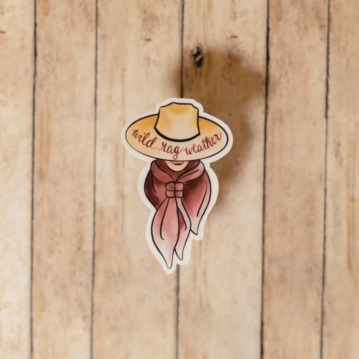 Sticker • “Wild Rag Weather”